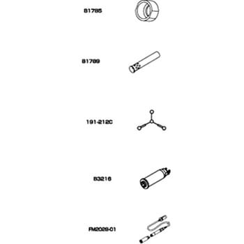 盖形螺母 N452、920、376-006HAKKO白光B1785（10 件）